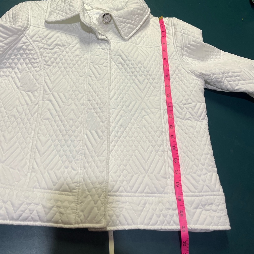 Weatherproof Garment Company White Quilted Puffer Jacket - Picture 15 of 16